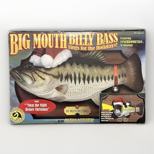 Big mouth billy bass box - in,