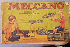 MECCANO instructions pour