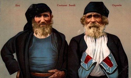 Nuoro costume orgosolo - orgosolo, f