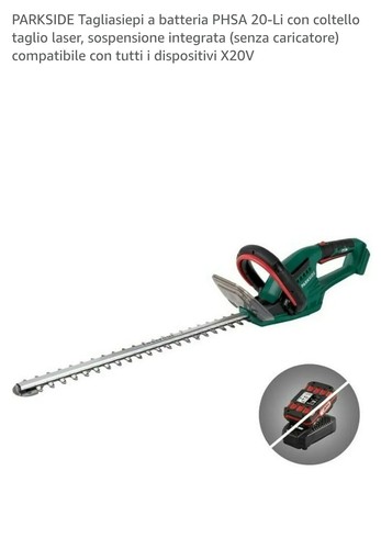 Tagliasiepi batteria 20v - tagliasiepi a,