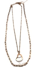 Collana Doppia Catena Rosè