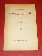 RACCOLTA DI PROVERBI TOSCANI