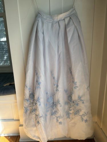 Gonna ricamata tulle 1950 - in,