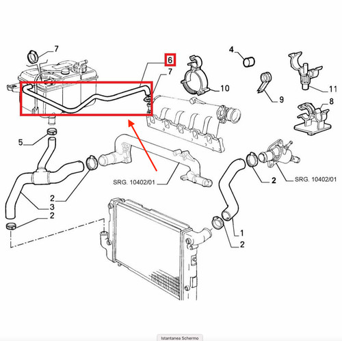 7707361 manicotto flex - ., fiat