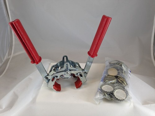 Tappatrice leva per tappi a - tappatrice,