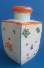 1930 CERAMICHE TARCISIO TOSIN "LA FRECCIA " VASO BOTTIGLIA D'ARTE  EPIGONO LENCI