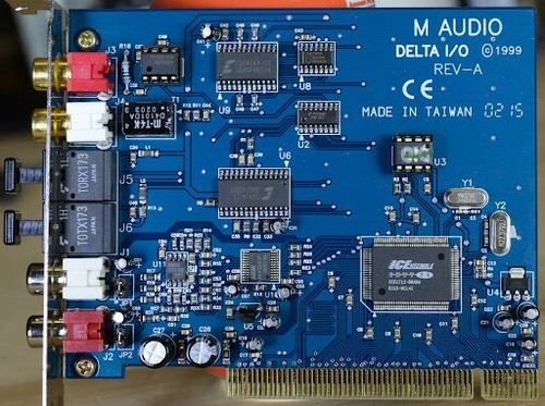 Scheda digitale m audio - i/o,