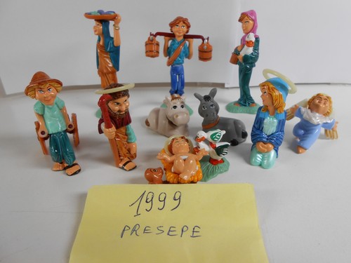 Kinder ferrero serie presepe - kinder, ferrero:
