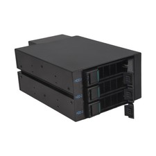 3-Bay Hot Swap Hard Disk Cage Modulo 3.5 Pollici SATA SSD HDD Data2880