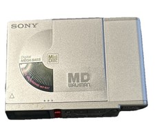 Lettore/Registratore Minidisco Portatile Vintage Sony Made in Japan - Argento (MZ-R37/S)