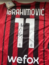 maglia ibrahimovic Autografata