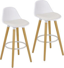 Set 2 Sgabelli, Con Schienale