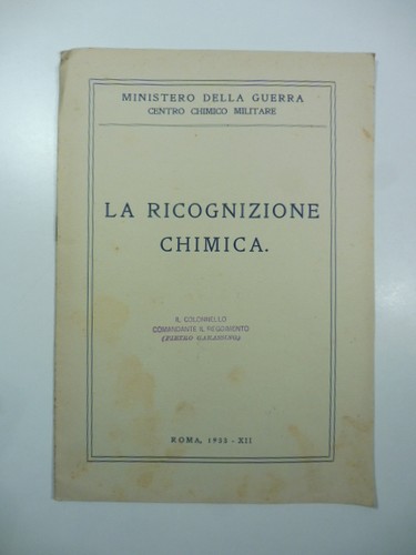 Ministero della guerra - ., centro