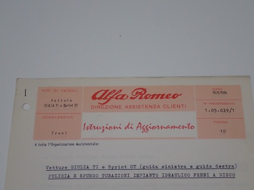 Alfa romeo giulia - romeo, t.i.-sprint