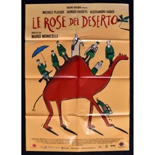 manifesto LE ROSE DEL DESERTO mario monicelli haber michele placido A271