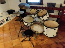batteria acustica completa usata ddrum d2