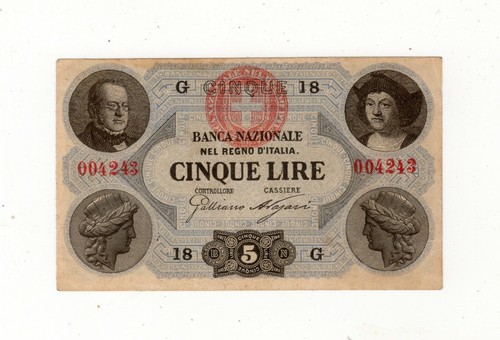 Lire banca nazionale nel - 5,