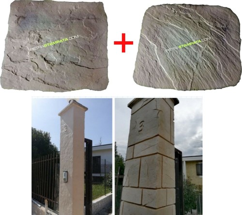 Stampi per intonaco - n., 2