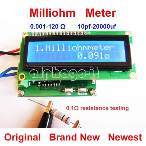 New high precision milliohm - new,