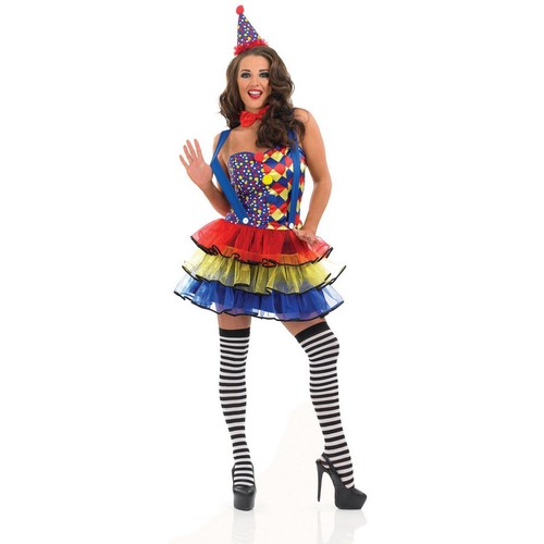 Costume pagliaccio donna - ,