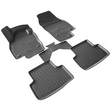 Tappetini in gomma 3D adatti per VW T-Cross | C11 | dal 2018> | su misura con bordo