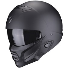 Casco moto Scorpion Exo-Combat II Solid nero opaco casco integrale visiera...