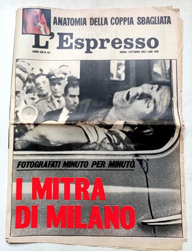 Rivista espresso i mitra - -,
