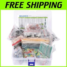 1818PCS Kit Elettronica Fai da Te con LED, Transistor e Altro per Progetti Creativi