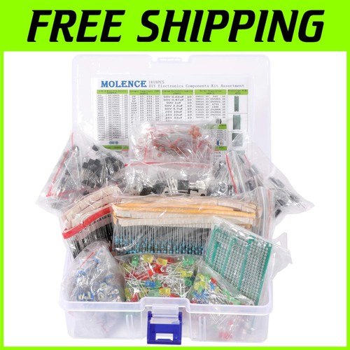 1818pcs kit elettronica fai - fai, da