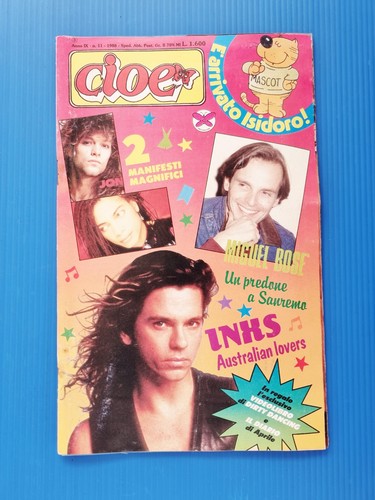 Rare cioe 1988 inxs - cioe, 11-1988