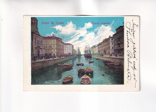 F6303 cartolina trieste - f6303)cartolina,