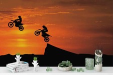 Carta da parati 3D moto