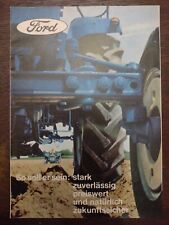 depliant trattore originale Fordson Dexta / Major depliant trattore pieghevole A2