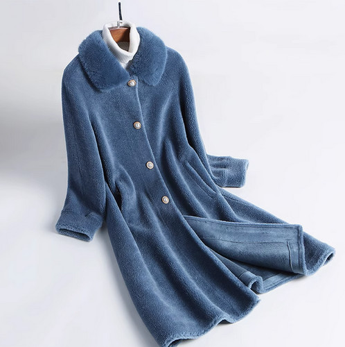 Cappotto tosatura pelliccia - , di