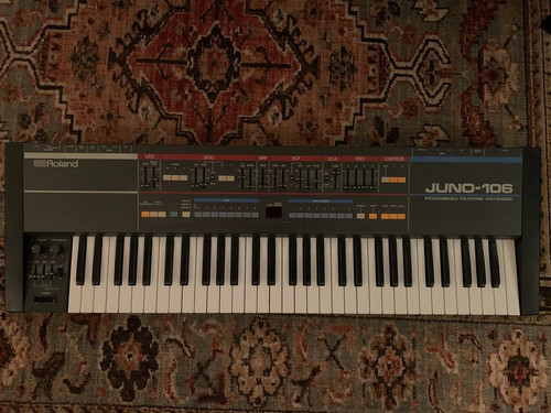 Roland juno 106 six voice - roland, six-voice