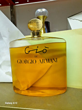 Vintage  FACTICE GIGANTE ARMANI ACQUA DI GIO' MAGNUM CM.23X28X7 VETRO-LIQUIDO IN