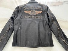 Giubbotto Giacca Pelle Moto uomo Tg. L  Jacket Harley Davidson 110 Anniversary
