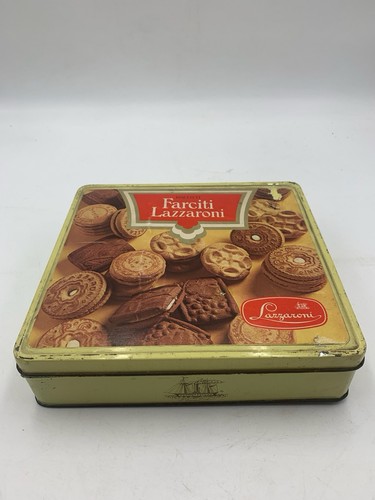 Scatola latta biscotti - scatola,