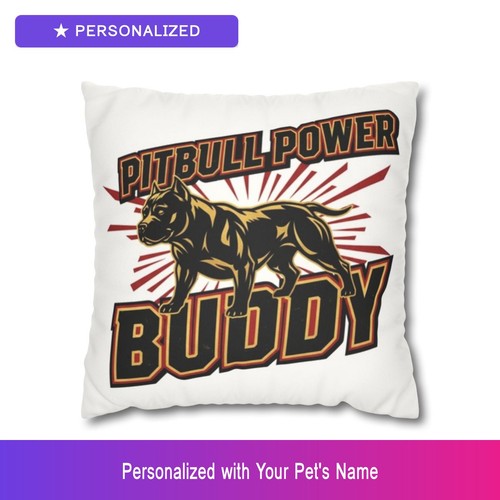 Cuscino personalizzato pitbull - cuscino,
