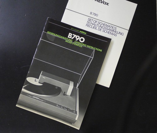 Originale revox b790 turntable - originale,