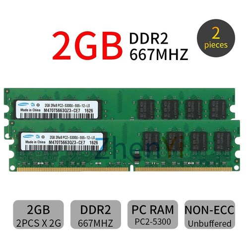 Pc2 5300u ddr2 - 4,