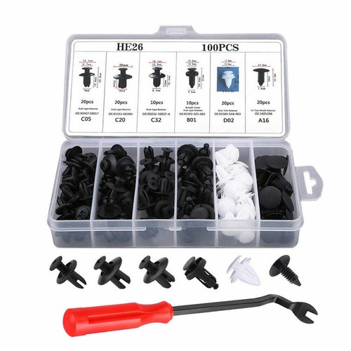Set accessori clip rivetto