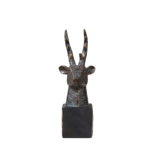 Scultura testa cervo - di,