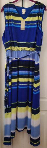 Abito donna blu - , multi