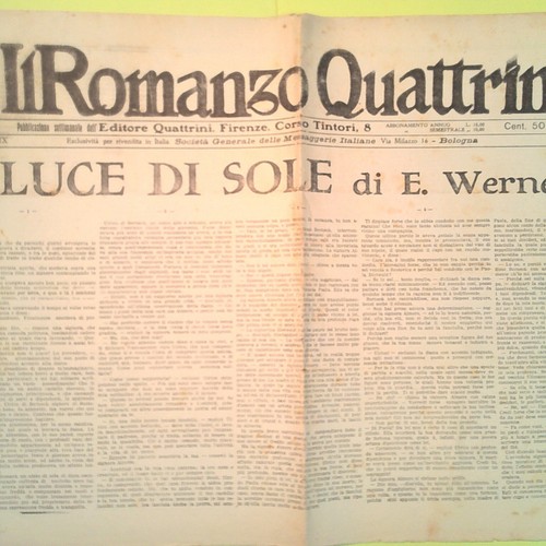 Luce sole werner romanzo - di,