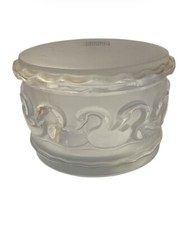 ?Scatola René Lalique Cristallo Paris Anni 30 Decorazione Cigni Design Arredo