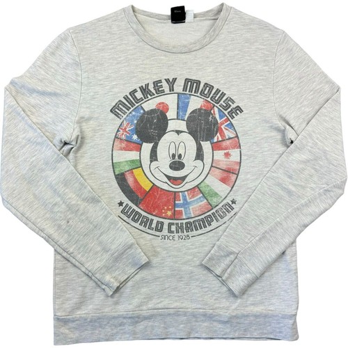 Felpa disney grigia - disney,