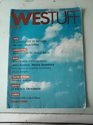 Westuff bimestrale arte - bimestrale, di