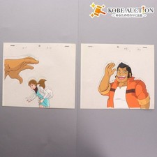 Kosoku Denshin Albegas Animazione Cel Set 9.3in x 10.8in Buone Condizioni Giappone