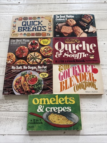 Vintage cookbook lot quick - cookbook,